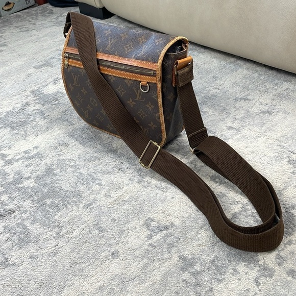 Louis Vuitton Messenger Bosphore PM M40106 Monogram Canvas Crossbody Bag Brown - Picture 3 of 17